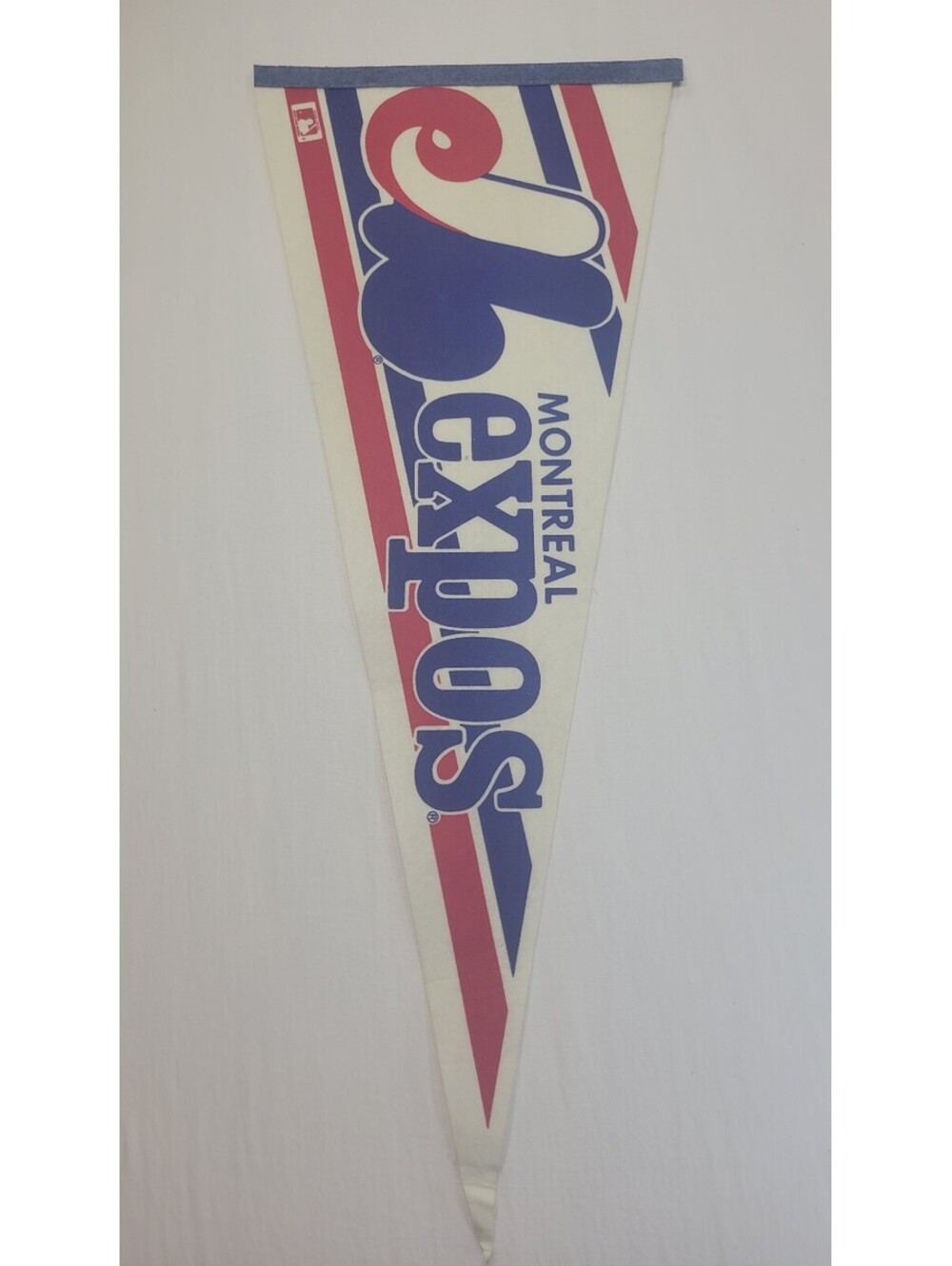 Vintage Montreal Expos MLB Baseball Felt Pennant Banner